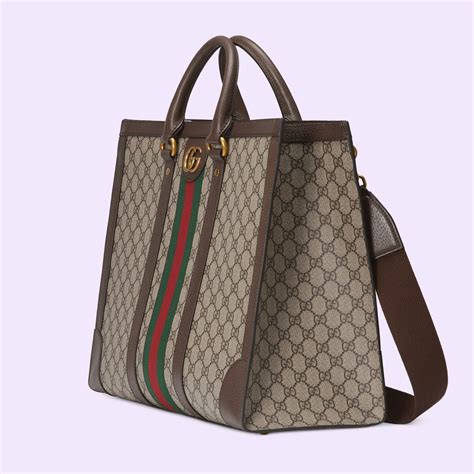 gucci green two way bag|gucci ophidia large tote bag.